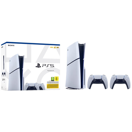 Console 5 (CD) Slim + 2 manettes DualSense